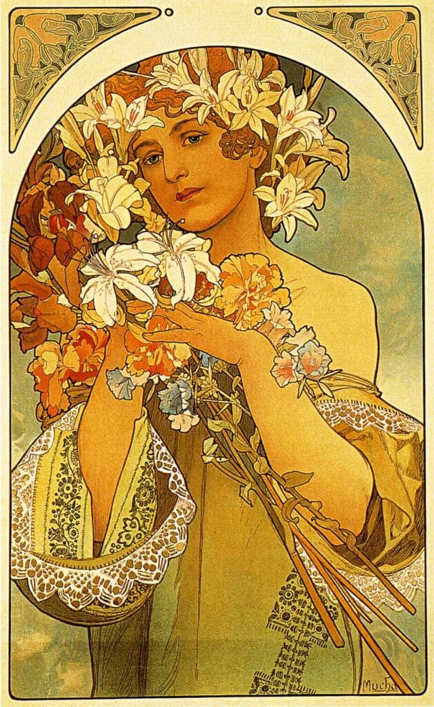 Flower - Mucha