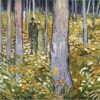 Les sous-bois - Van Gogh - Reproductions de tableaux et peintures haut de gamme