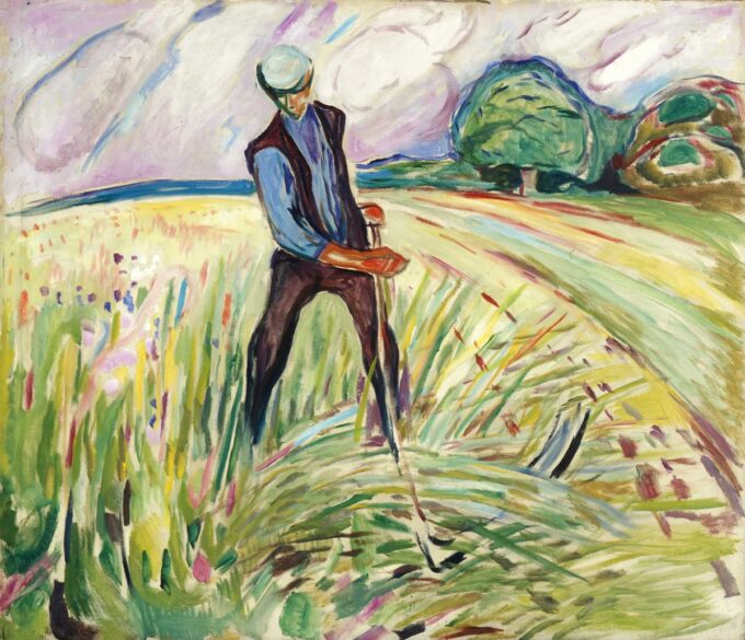 The Hay - Edvard Munch