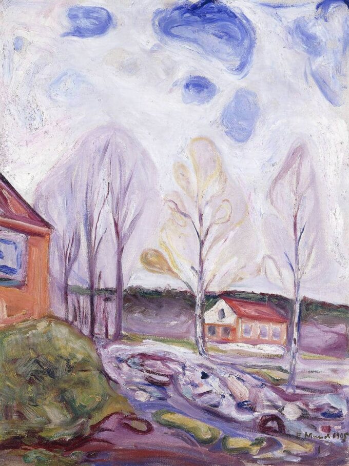 Spring, Asgardstrand - Edvard Munch