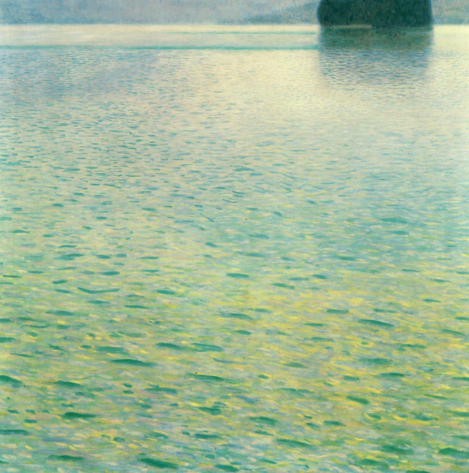 Island in the Attersee - Gustav Klimt