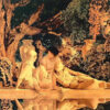 Le jardin d'Allah - Maxfield Parrish - Reproductions de tableaux et peintures haut de gamme