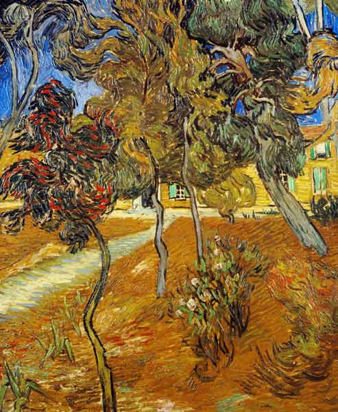 Garden of the Hospital St. Paul - Van Gogh