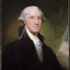 George Washington (portrait Gibbs-Channing-Avery) - Gilbert Stuart - Reproductions de tableaux et peintures haut de gamme