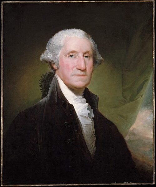 George Washington (portrait Gibbs-Channing-Avery) - Gilbert Stuart - Reproductions de tableaux et peintures haut de gamme