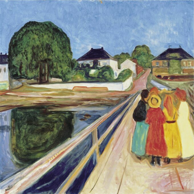 Girls on the Bridge - Edvard Munch