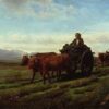 Going to Market - Rosa Bonheur - Reproductions de tableaux et peintures haut de gamme