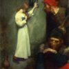 Guarded by Rough English Soldiers - Howard Pyle - Reproductions de tableaux et peintures haut de gamme