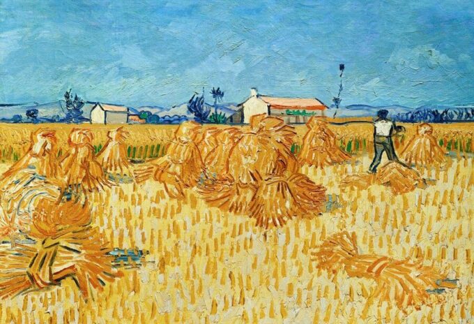 Harvest in Provence - Van Gogh