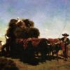 Haymaking in the Auvergne - Rosa Bonheur - Reproductions de tableaux et peintures haut de gamme