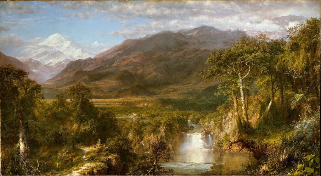 Le Cœur des Andes - Frederic Edwin Church - Reproductions de tableaux et peintures haut de gamme