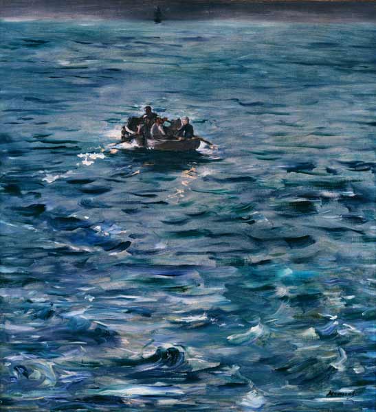 The Escape of Henri de Rochefort - Edouard Manet