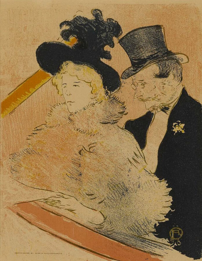 At the Concert - Toulouse Lautrec