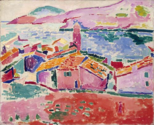 Vue de Collioure - Matisse - Reproductions de tableaux et peintures haut de gamme