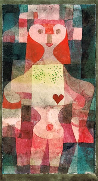 Lady of Hearts - Paul Klee