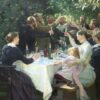 Hip, Hip, Hurrah ! - Peder Severin Kroyer - Reproductions de tableaux et peintures haut de gamme