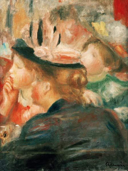 At the Theater - Pierre-Auguste Renoir