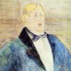 Portrait d'Oscar Wilde - Toulouse Lautrec - Reproductions de tableaux et peintures haut de gamme