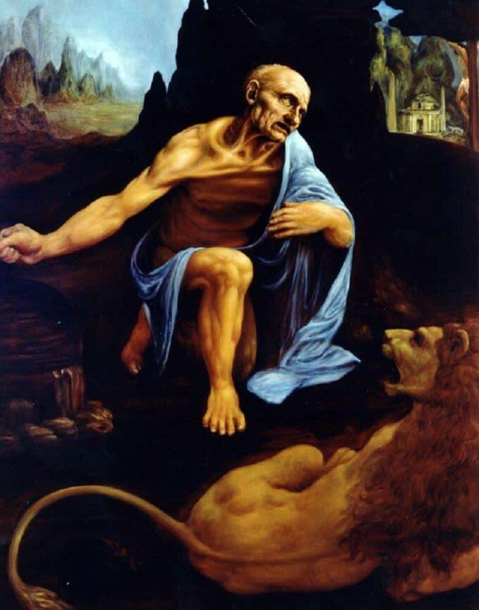 Saint Jerome - Leonardo da Vinci