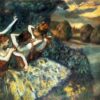 Quatre danseurs - Edgar Degas - Reproductions de tableaux et peintures haut de gamme