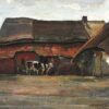 Ferme de Brabant - Mondrian - Reproductions de tableaux et peintures haut de gamme