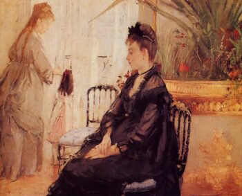 Interior - Berthe Morisot - Reproductions de tableaux et peintures haut de gamme