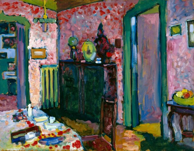 My Dining Room - Vassily Kandinsky Oil Painting Reproduction