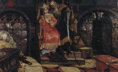 Kashchei l'Immortel - Viktor Vasnetsov - Reproductions de tableaux et peintures haut de gamme