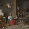 Cuisine - David The Younger Teniers - Reproductions de tableaux et peintures haut de gamme