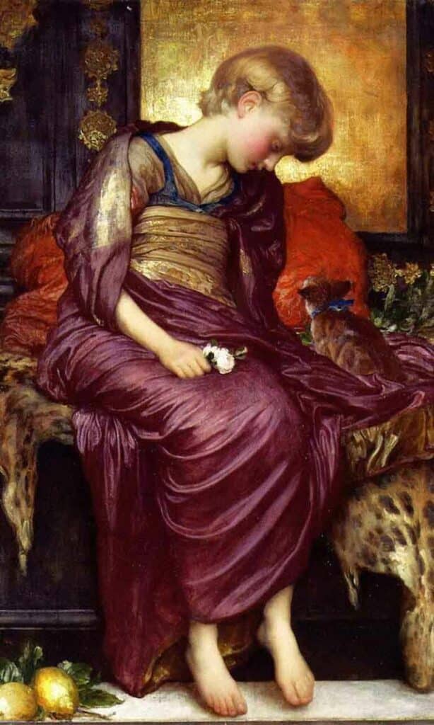 Kittens - Frederic Leighton