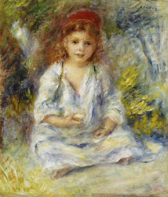 Algerian Girl - Pierre-Auguste Renoir