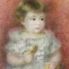 Petite fille avec le jouet - Pierre-Auguste Renoir - Reproductions de tableaux et peintures haut de gamme