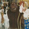 Frise Beethoven - Gustav Klimt - Reproductions de tableaux et peintures haut de gamme