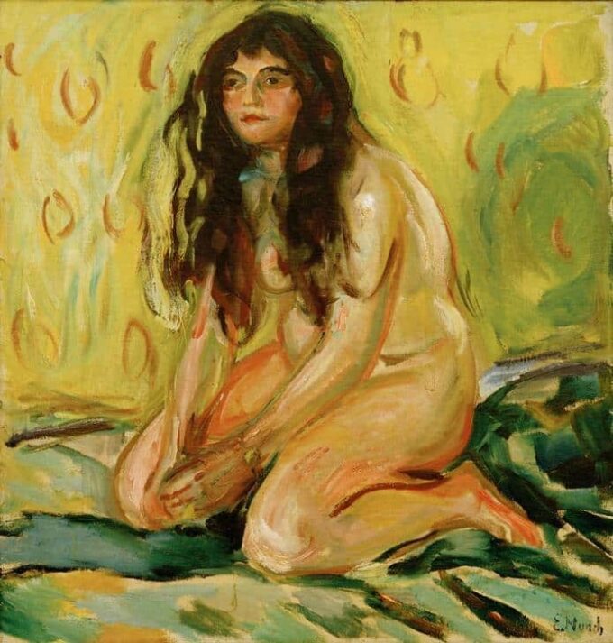 Now Kneeling - Edvard Munch