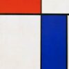 Composition avec rouge jaune bleu - Mondrian - Reproductions de tableaux et peintures haut de gamme