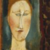 Tête d'une rousse - Amadeo Modigliani - Reproductions de tableaux et peintures haut de gamme