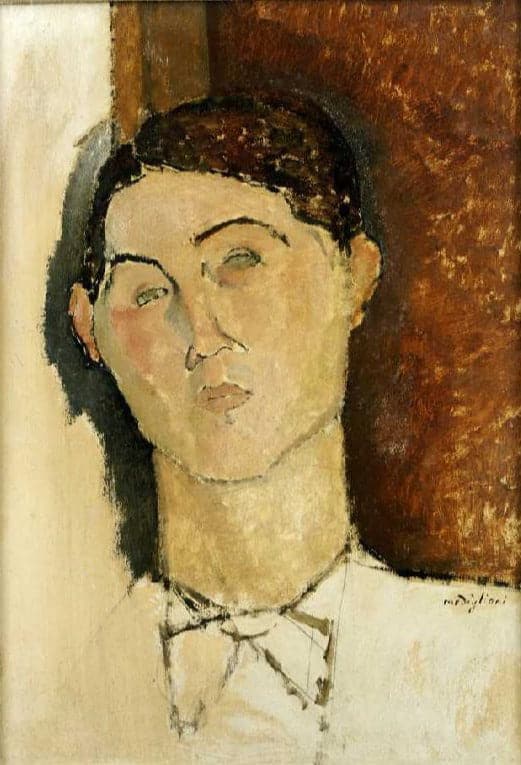 Head of a Young Man - Amadeo Modigliani