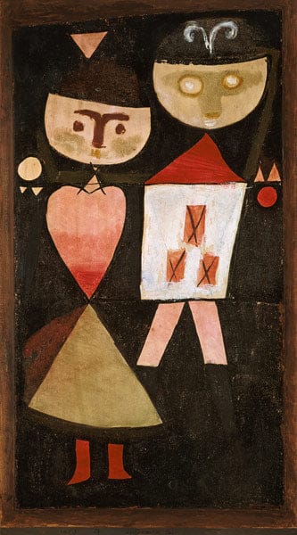 Costumed Couple - Paul Klee