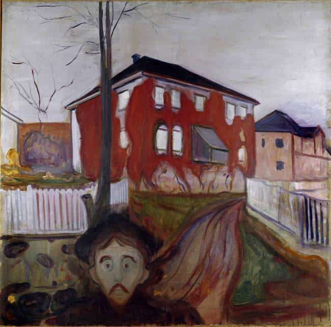 The Red Virginia Creeper - Edvard Munch