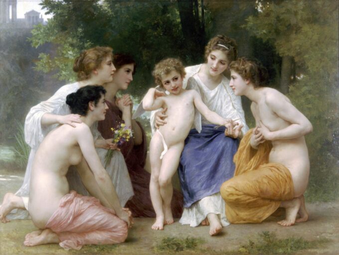 The Admiration - William Bouguereau