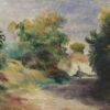 Paysages près de Cagnes - Pierre-Auguste Renoir - Reproductions de tableaux et peintures haut de gamme