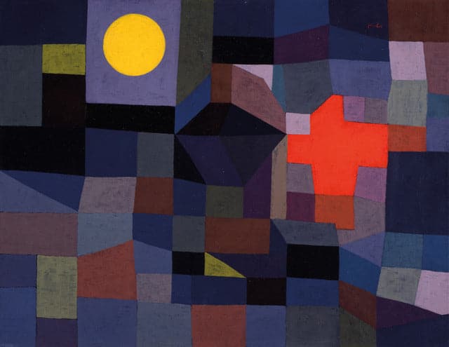 Fire at Full Moon - Paul Klee