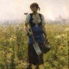 Le Matin - Jules Breton - Reproductions de tableaux et peintures haut de gamme