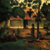 Te raau rahi (Le Grand Arbre) - Paul Gauguin - Reproductions de tableaux et peintures haut de gamme