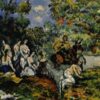 Scène légendaire, vers 1878 - Paul Cézanne - Reproductions de tableaux et peintures haut de gamme