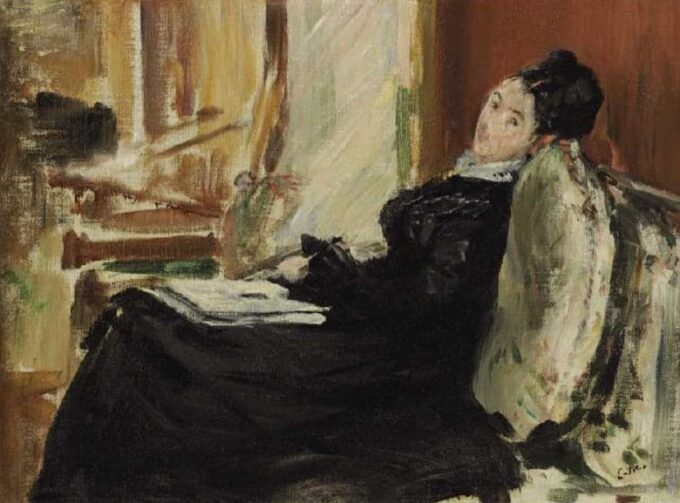 Young Woman Reading - Edouard Manet