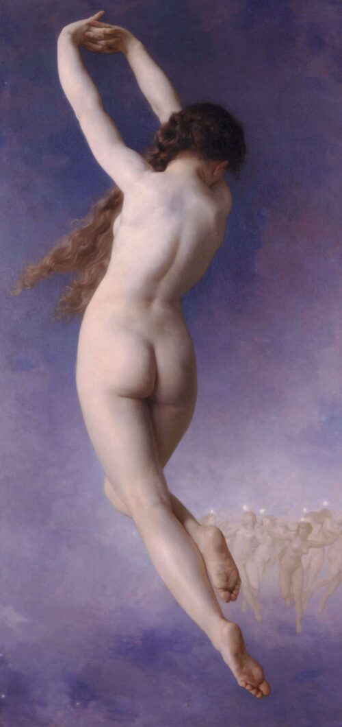 L'étoile perdue - William Bouguereau - Reproductions de tableaux et peintures haut de gamme