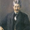 Portrait de Georg Brandes - Max Liebermann - Reproductions de tableaux et peintures haut de gamme