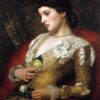 Portrait de Lillie Langtry - Edward Poynter - Reproductions de tableaux et peintures haut de gamme