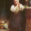 Un peu boudeur - William Bouguereau - Reproductions de tableaux et peintures haut de gamme